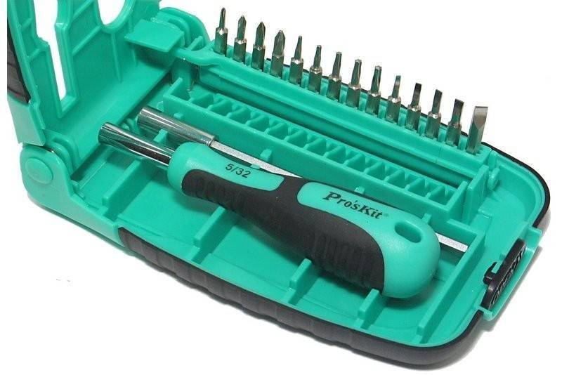 set surubelnite 15 in 1 proskit 1