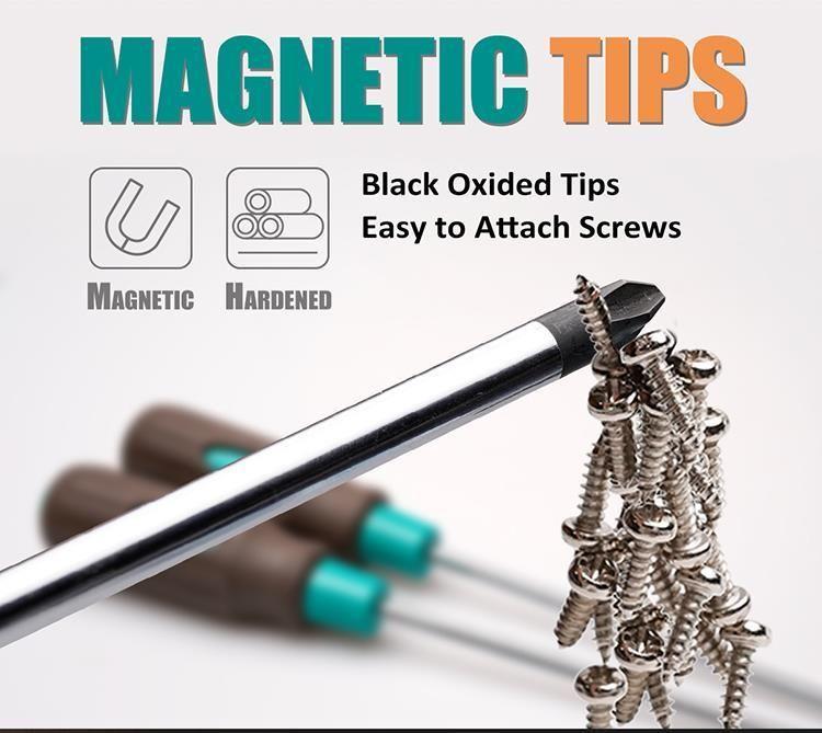 set surubelnite cruce ph2x150mm si plata sl60x150mm rezistenta la ulei proskit sd 9523 2