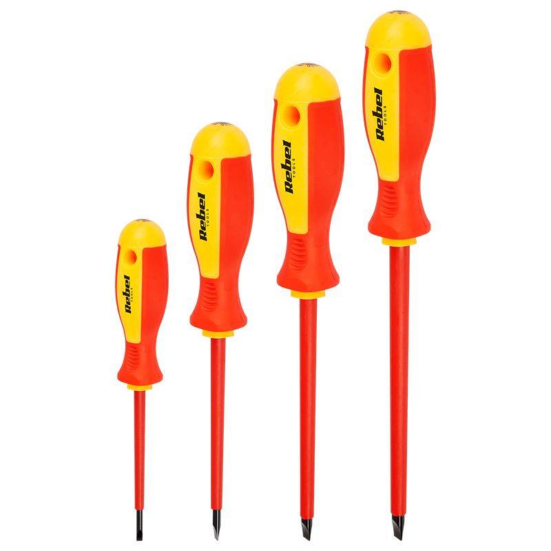 set surubelnite izolate 1000v 7buc rebel 1