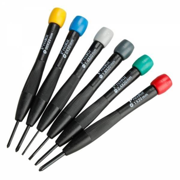 set surubelnite pentru electronisti 6buc proskit 1