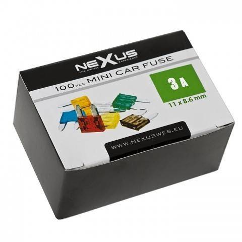 siguranta mini cutit 11x86mm 3a 1