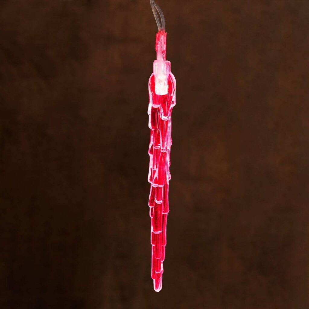 sir lumini 20 led turturi de gheata multicolor pe baterii 2m phenom lighting technology 2