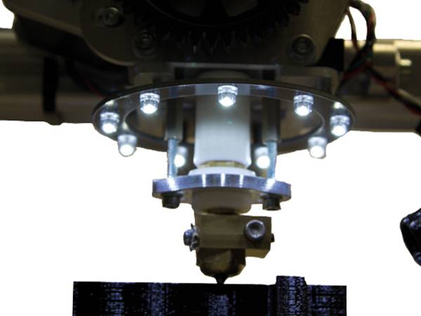 sistem de iluminare led in forma de inel 80mm pentru printer 3d k8200 velleman 1