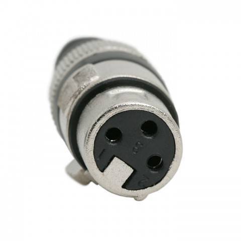 solcu xlr 3 poli cu lipire cu fleaca de prindere protectie pentru cablu 2