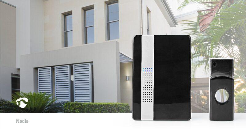 sonerie fara fir 300m 36 melodii 80db ip44 negru nedis 11