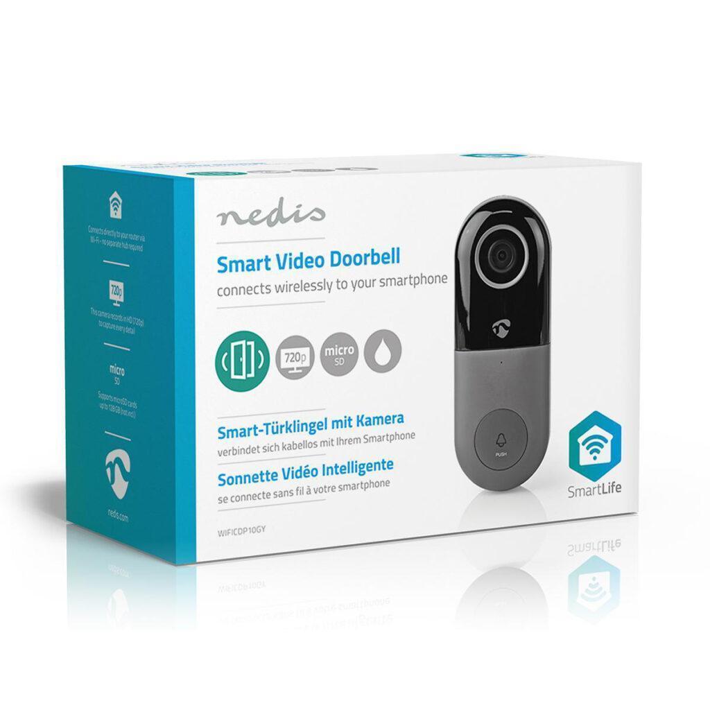 sonerie smart video wi fi hd 720p nedis 15