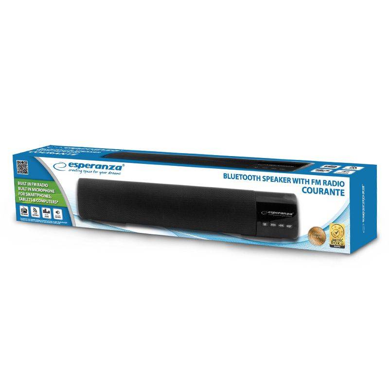 soundbar bluetooth cu fm courante esperanza 400x55x70mm 2
