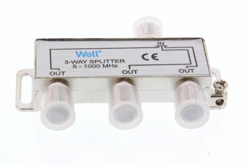 spliter catv 3 cai 1000mhz well 2