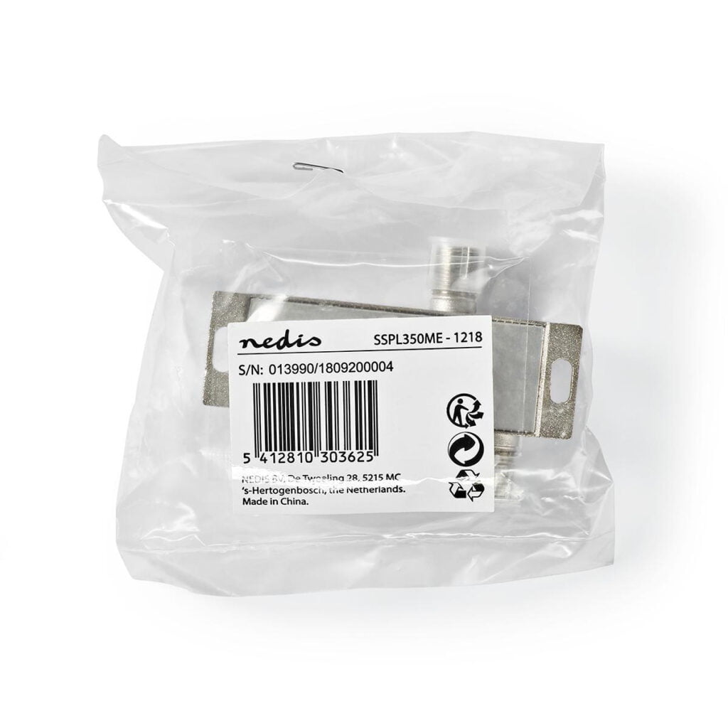 spliter f max 10 db frecventa 5 2400mhz 2 iesiri tap nedis 4