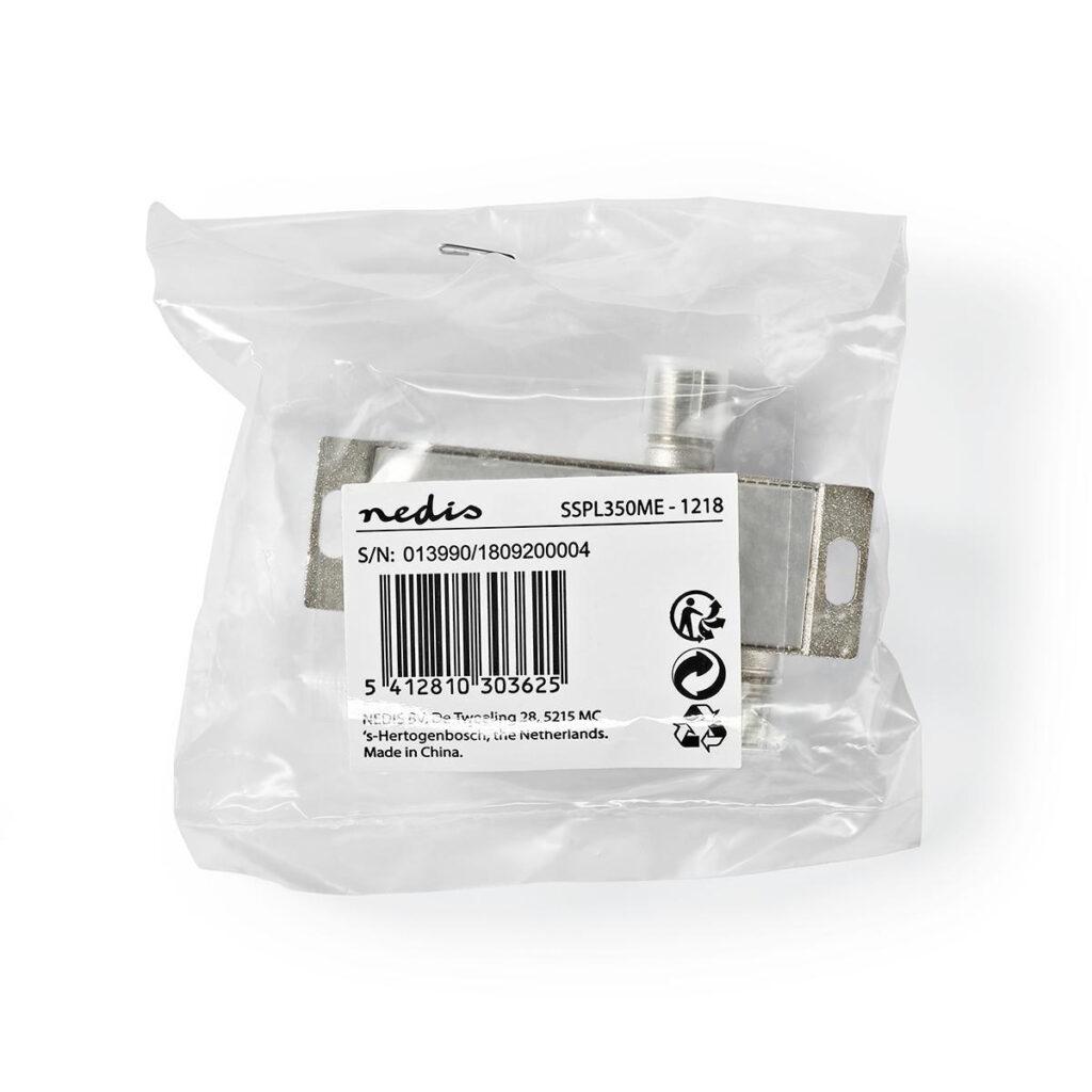 spliter f max 10 db frecventa 5 2400mhz 2 iesiri tap nedis 5