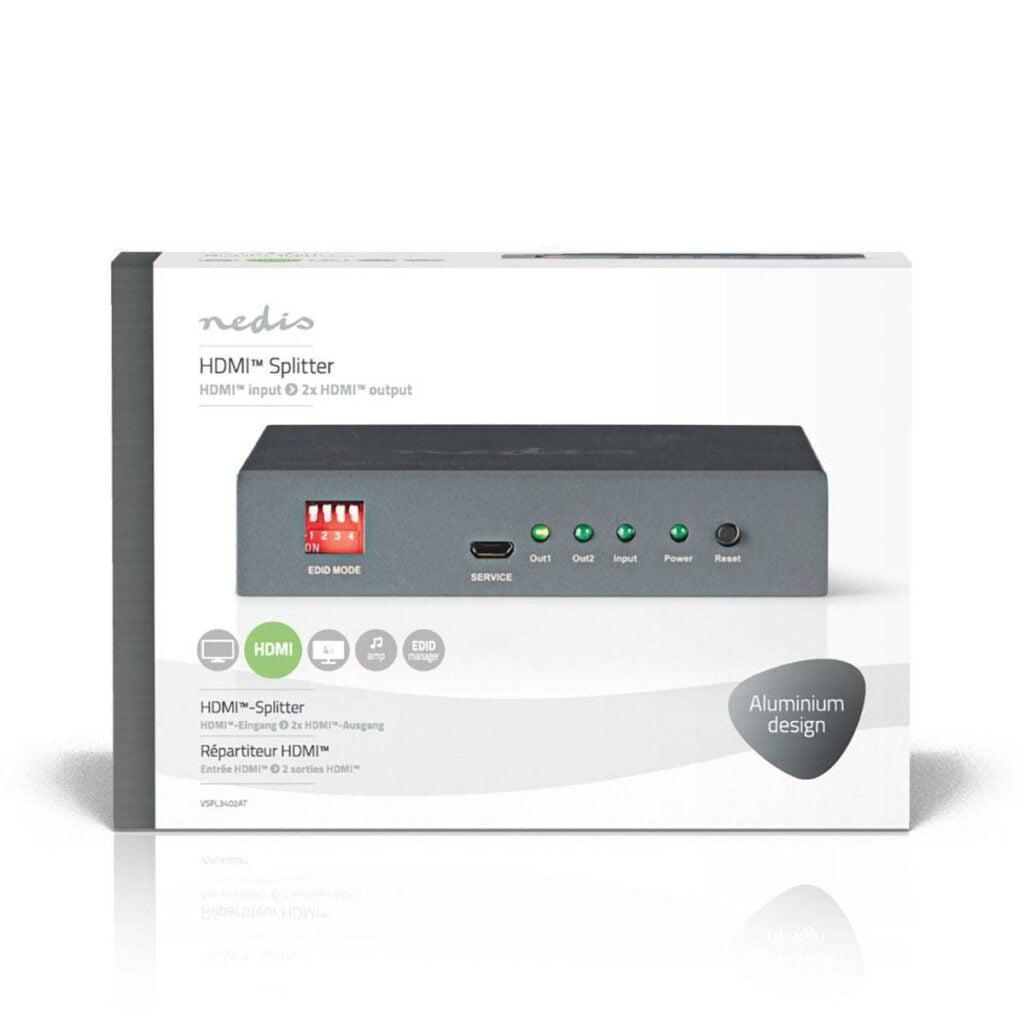 spliter hdmi intrare hdmi 2x hdmi iesire nedis 5