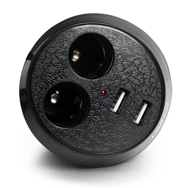 splitter bricheta auto 2 porturi usb esperanza 1