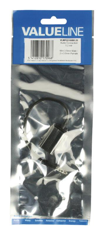 splitter cablu adaptor audio stereo jack 35 mm tata 2x 35 mm jack mama 02m valueline 2 scaled