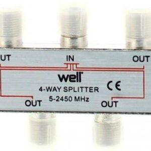 splitter catv 4 iesiri 5 2450mhz well