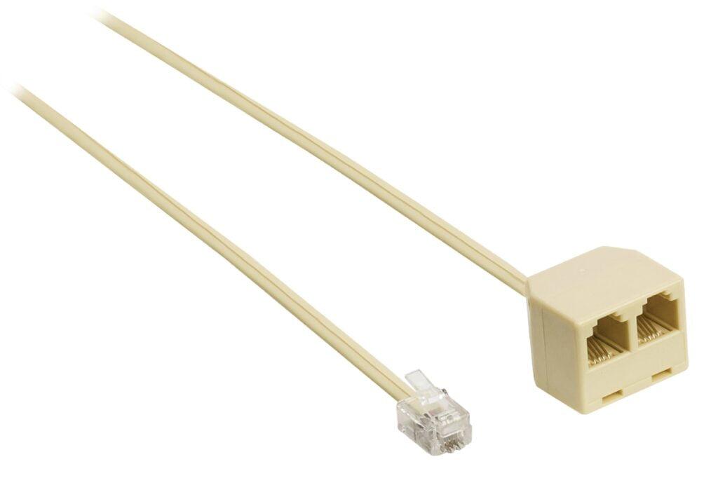 splitter rj11 tata 2x rj11 mama 2m crem valueline 1 scaled