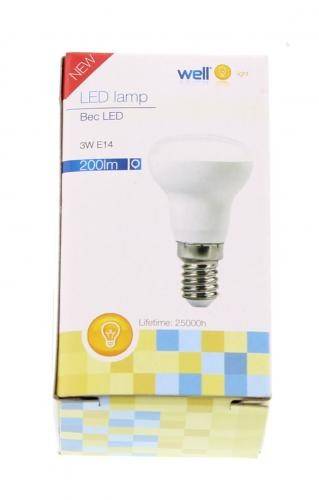 spot cu led r39 e14 3w 230v lumina calda supreme well 2