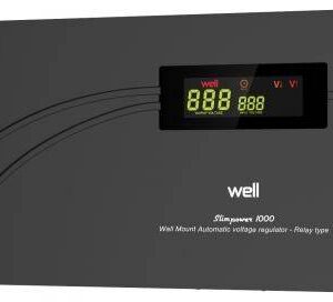 stabilizator automat de tensiune cu releu 1000va orizontal well avr rel slimpower1000 wl
