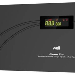 stabilizator automat de tensiune cu releu 2000va orizontal well avr rel slimpower2000 wl