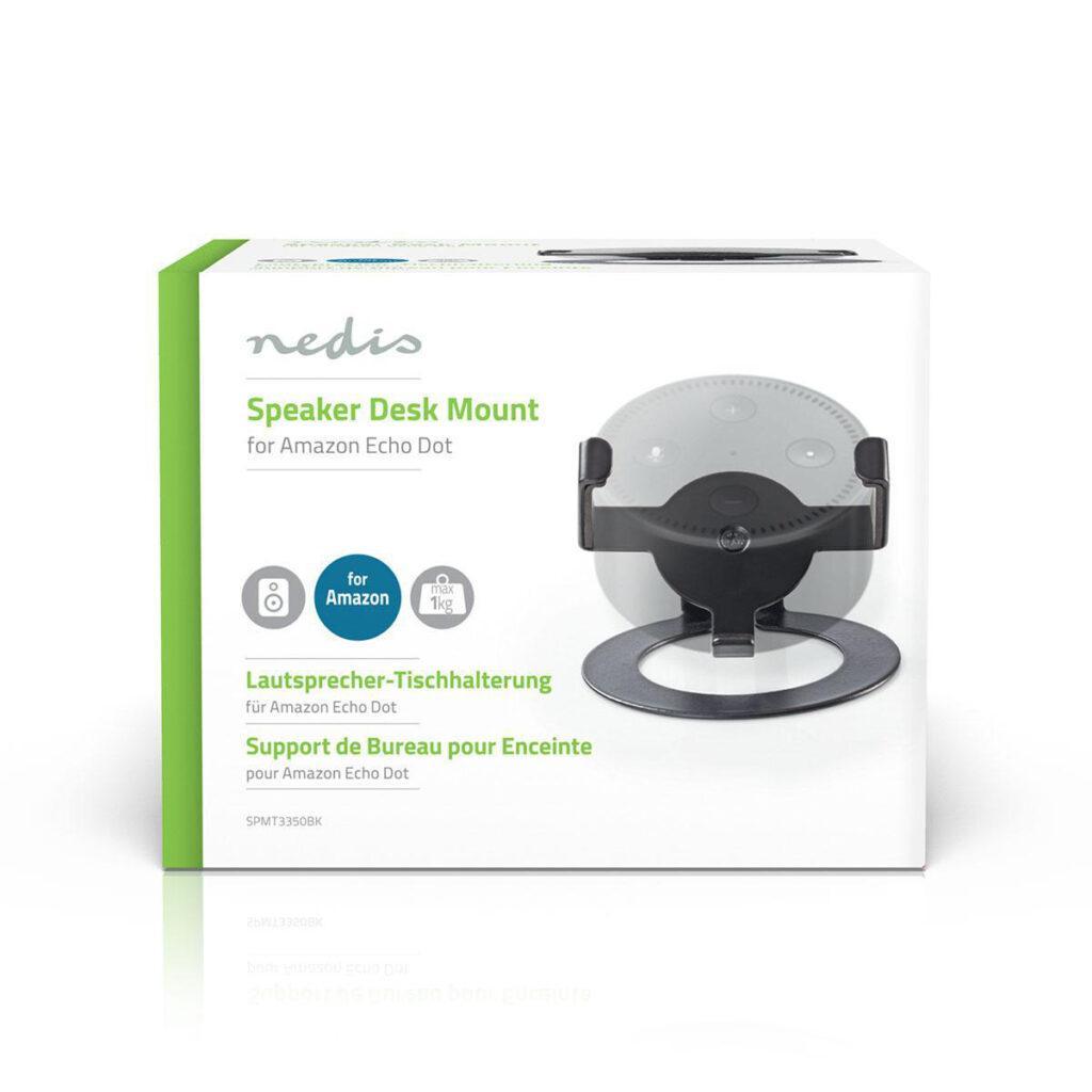 stand portabil pentru difuzorul amazon echo dot max 1kg nedis 3