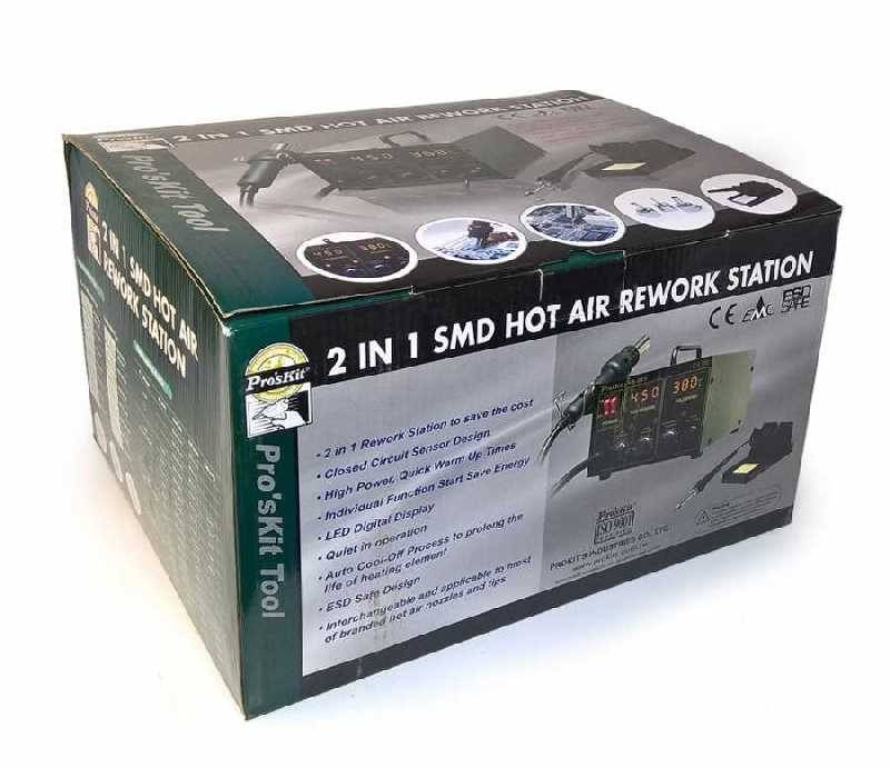 statie de lipit smd 2 in 1 cu aer cald ss 989b proskit 4