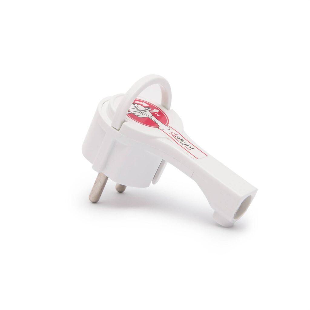 stecher schuko tata 250v 50hz 16a alb 90 grade delight