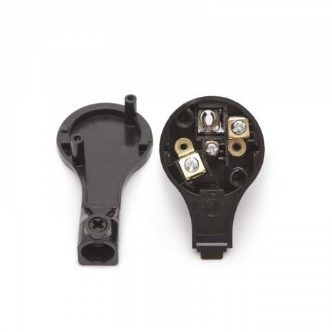 stecher schuko tata volanta 250v 16a negru 90 grade 05950bk 4