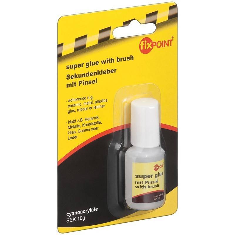 super glue flacon cu pensula 10gr fixpoint 1