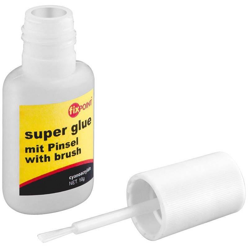 super glue flacon cu pensula 10gr fixpoint