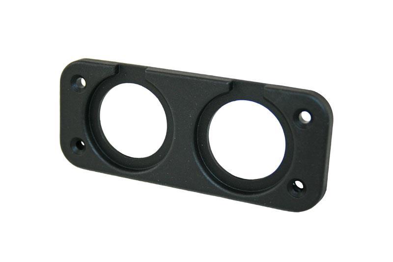 suport aplicat pentru 2x prize auto surub negru sci a13 165 1 1