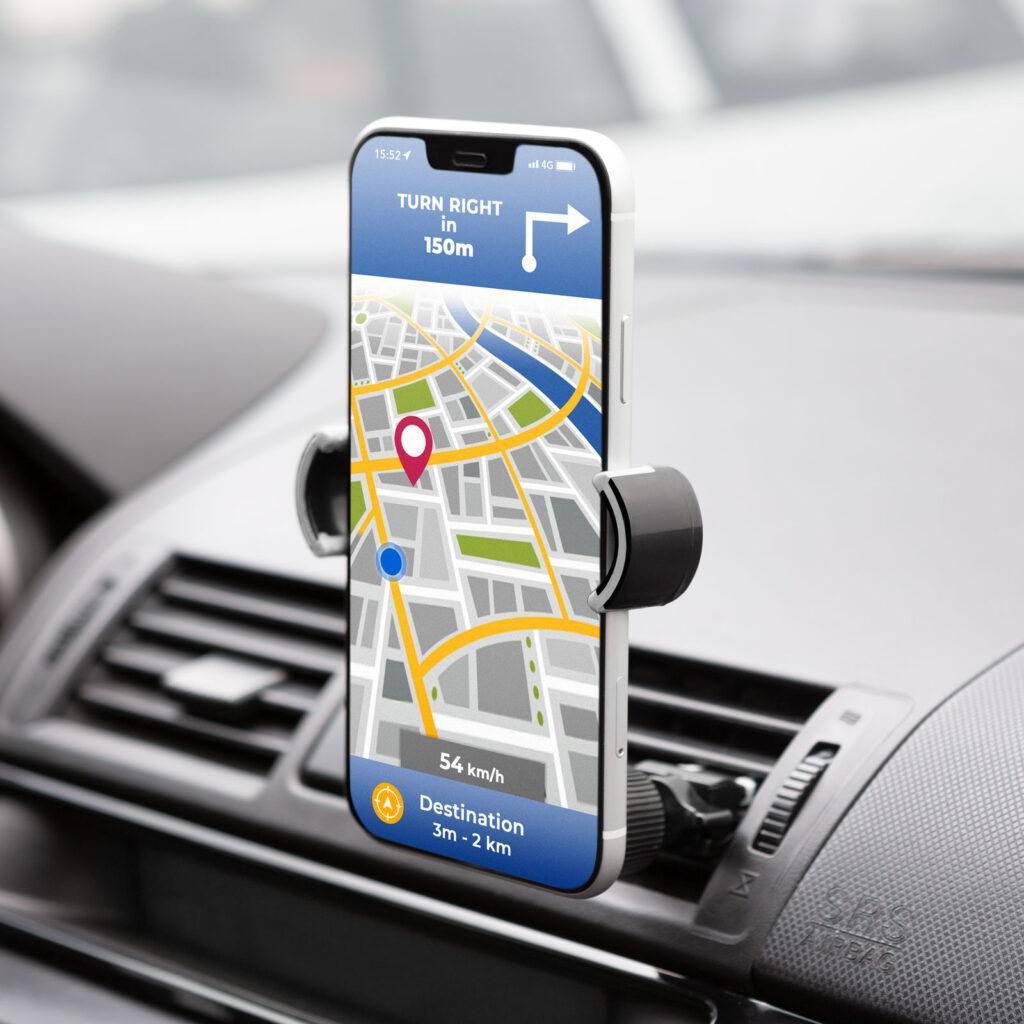 suport auto de telefon cu fixare in grilajul de aerisire negru mnc 1