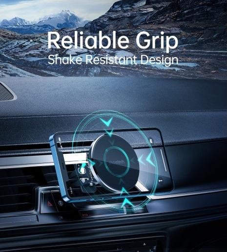 suport auto magnetic choetech at003 pentru seria iphone 12 prindere la ventilatie 4