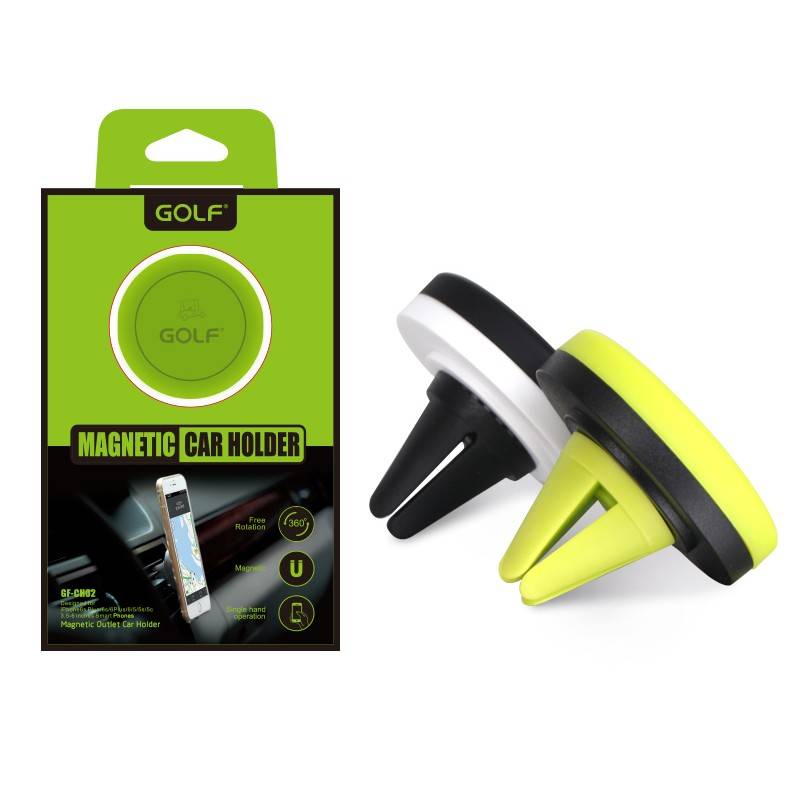 suport auto magnetic pentru telefon mintare ventilatie ch02 golf