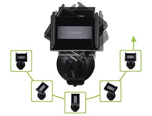 suport auto telefon bord parbriz smart clip universal car desk mount holder luxa2 5