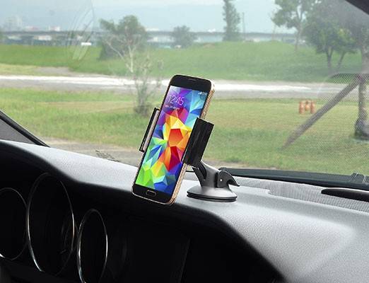 suport auto telefon bord parbriz smart clip universal car desk mount holder luxa2 7