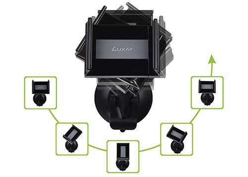 suport auto telefon bord parbriz smart clip universal car desk mount holder luxa2 9