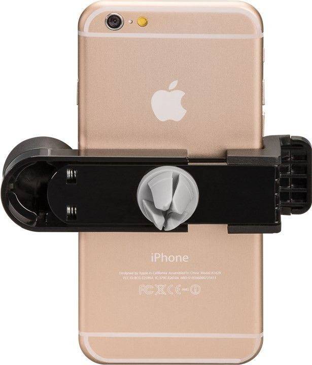 suport auto universal pentru smartphone cu prindere la ventilatie goobay 1