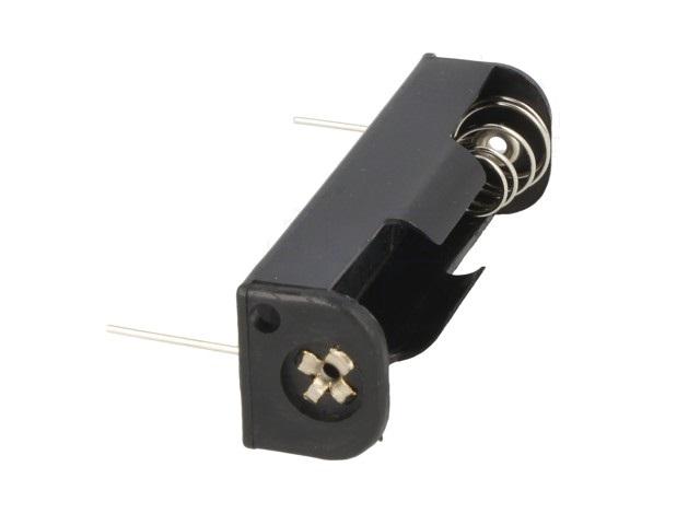 suport baterie 1x aa r6 cu terminal pcb comf bh 311 1p 3