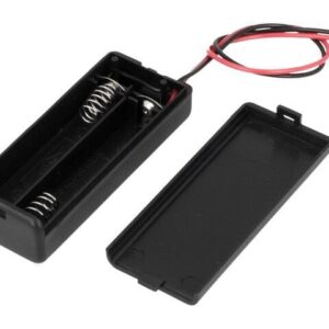 suport baterii 2x aaa montare cu capac terminal cabluri 150mm comf sbh 421 1a