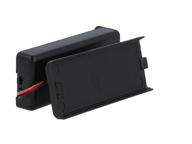 suport baterii 2x aaa montare cu capac terminal cabluri 150mm keystone 2489 2