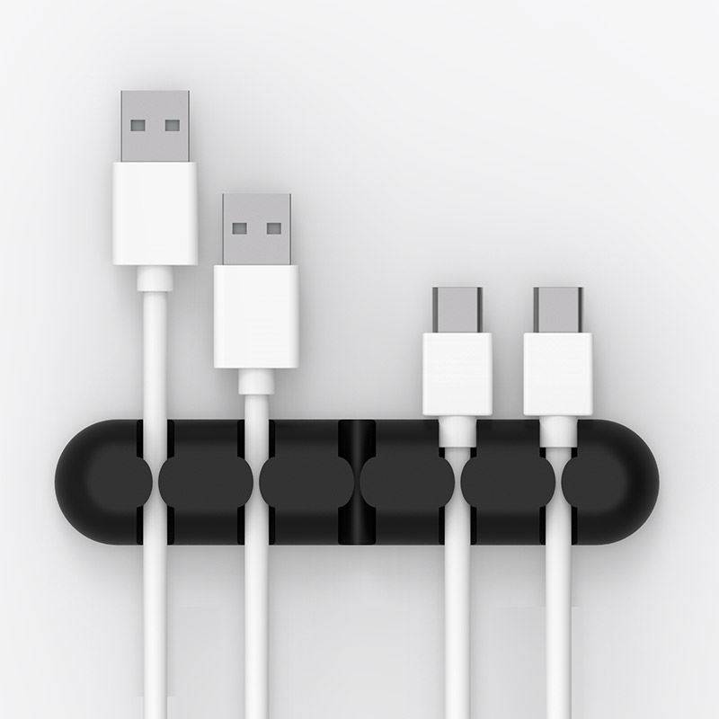 suport cabluri 5 locasuri orico cbs5 negru 96x20x12mm 1