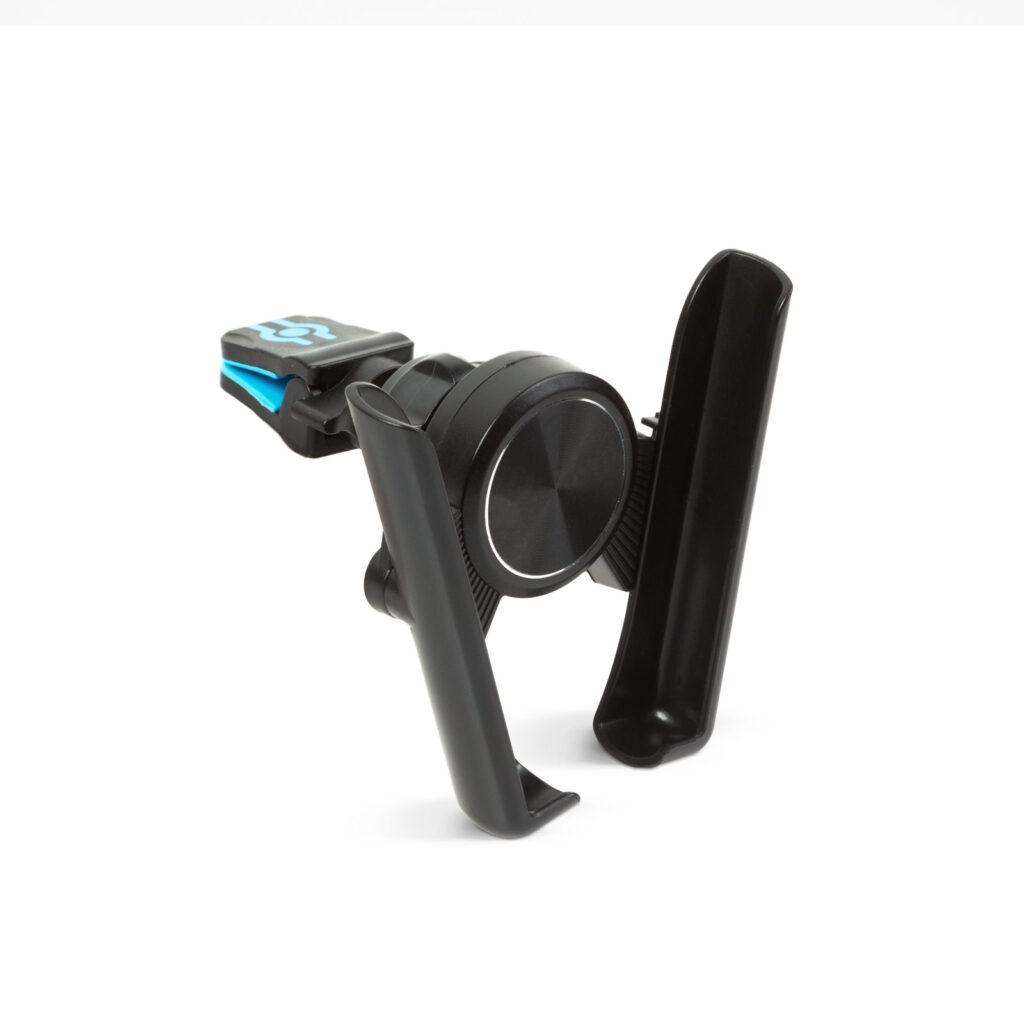 suport de telefon cu fixare in grilajul de aerisire auto negru mnc