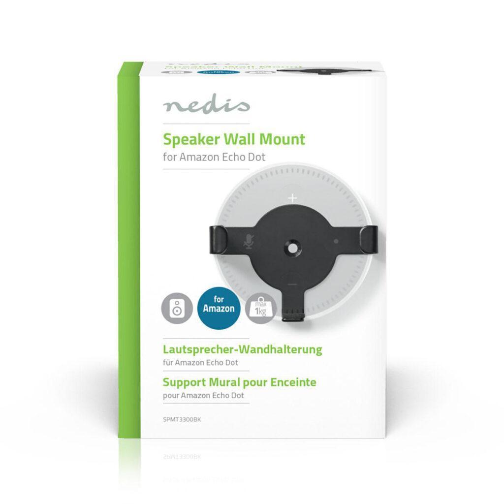 suport difuzor de perete fix amazon echo dot max 1kg nedis 7