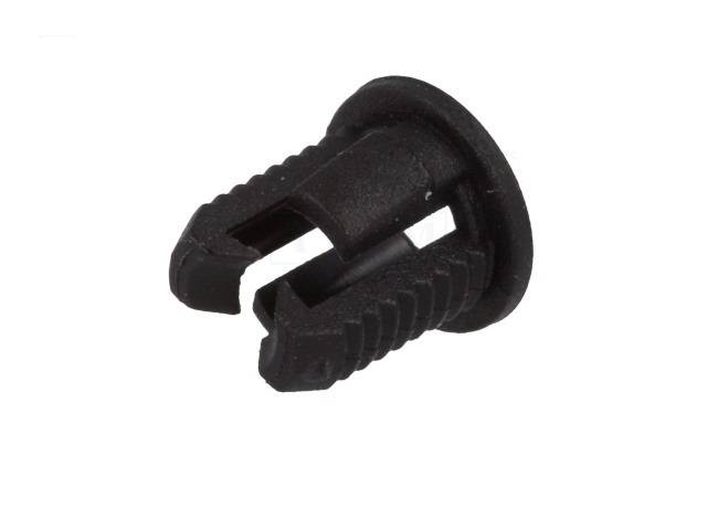 suport pentru led 3mm monobloc neagra ul94v 2 l 58mm fixfasten fix led3 20 1