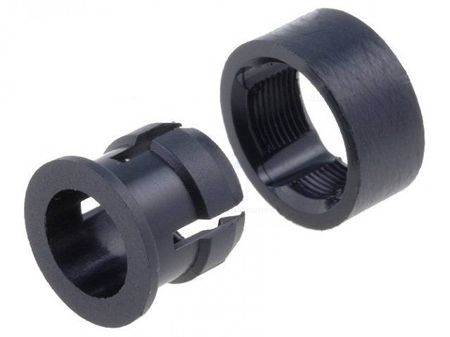 suport pentru led 5mm doua piese kingbright electronic rtc 52 hulsering