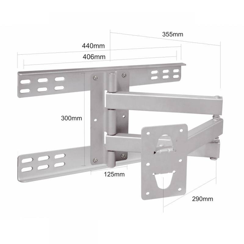 suport plasma lcd negru cabletech 2