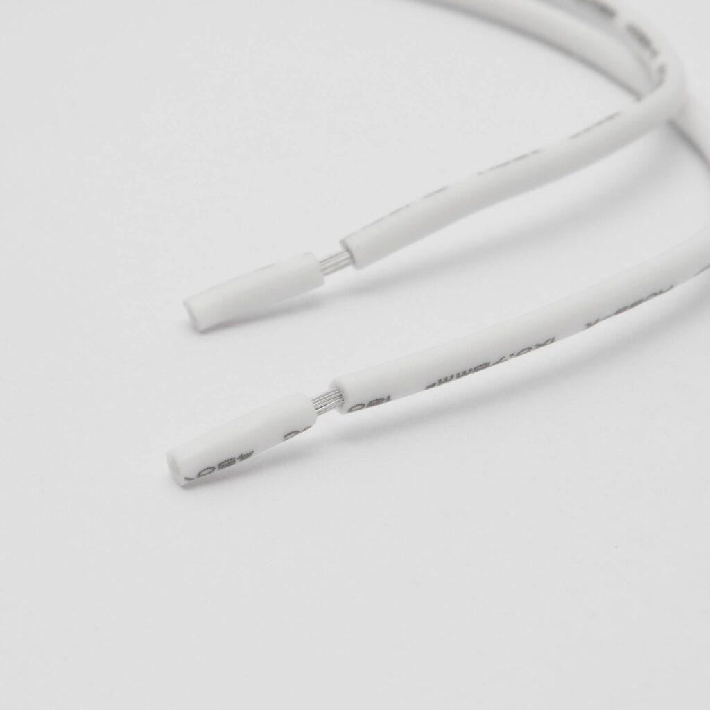 suport soclu bec gu10 ceramic cu fir 15cm 1