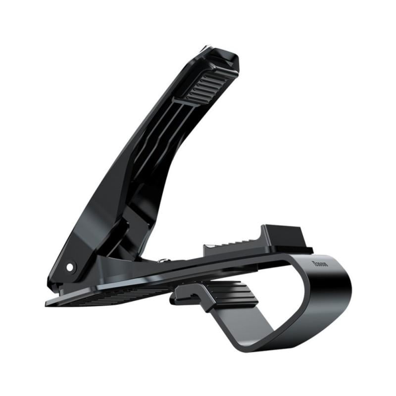 suport telefon 35 7inch baseus mouth negru pentru fixare pe bord