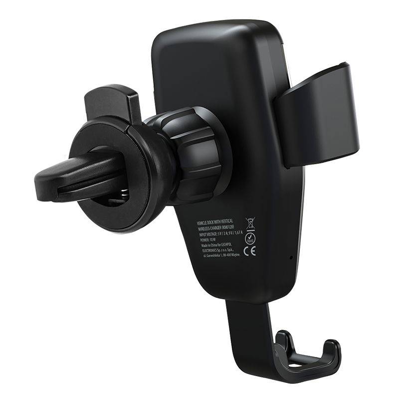 suport telefon auto cu functie incarcare wireless qi inductiva krugermatz 1