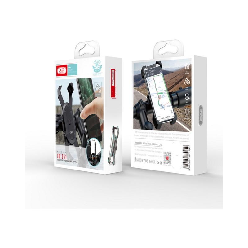 suport telefon negru bicicleta xo c51 1