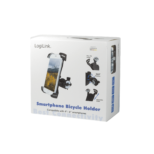 suport telefon pentru bicicleta 60 90mm logilink aa0120 4